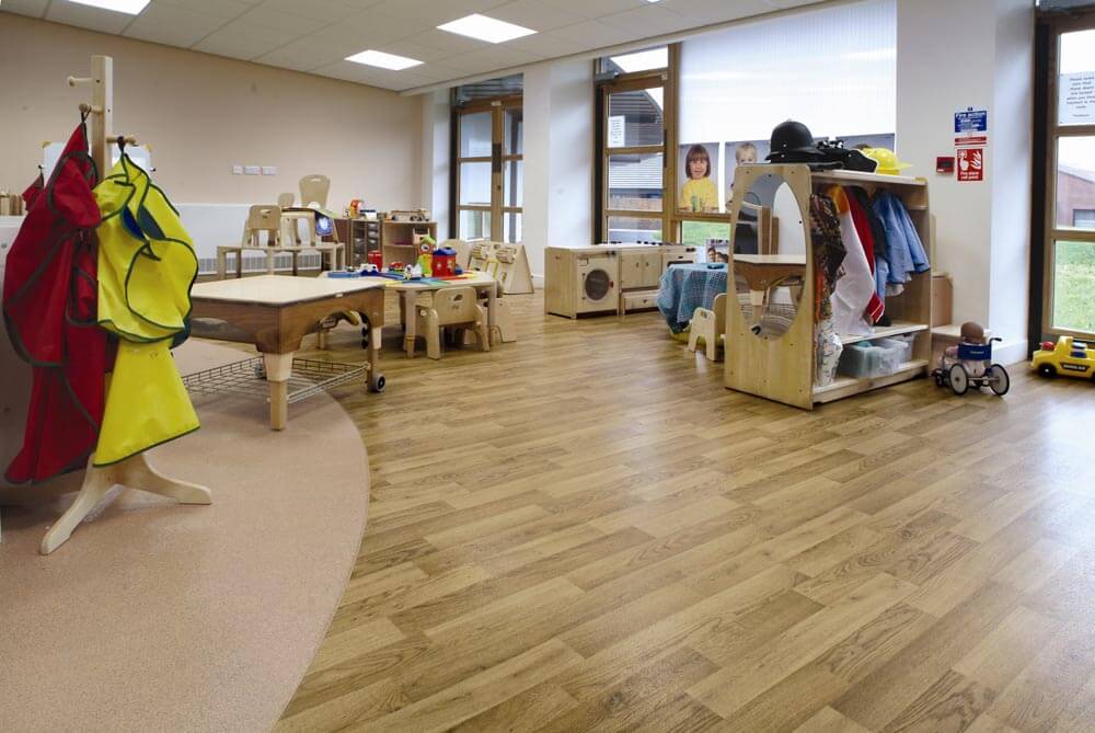Flooring for schools in Kent and London Easifit Flooring Ltd.