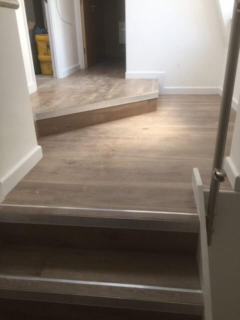 Langford Russell - Sub floor preparation / Amtico / Karndean and Stair Nosings